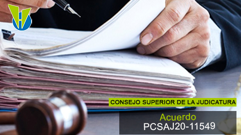 Acuerdo PCSAJ20-11549